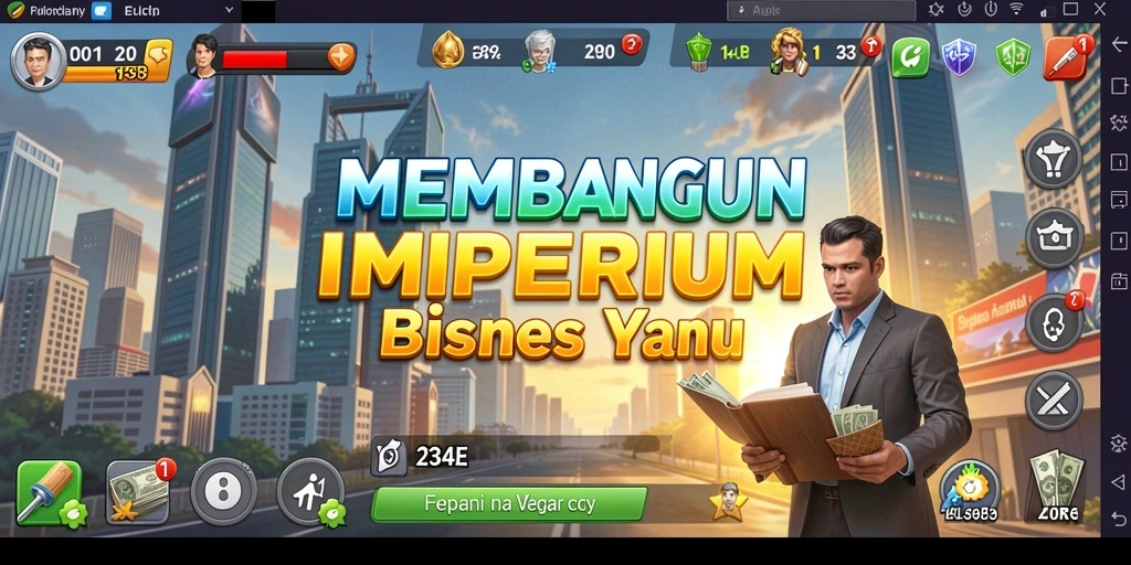 Tampilan gameplay Tycoon yang menarik dan interaktif.