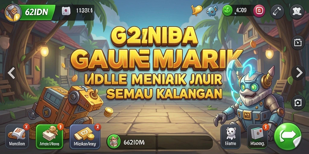 Tampilan gameplay 62IDN yang mengasyikkan dan penuh warna.
