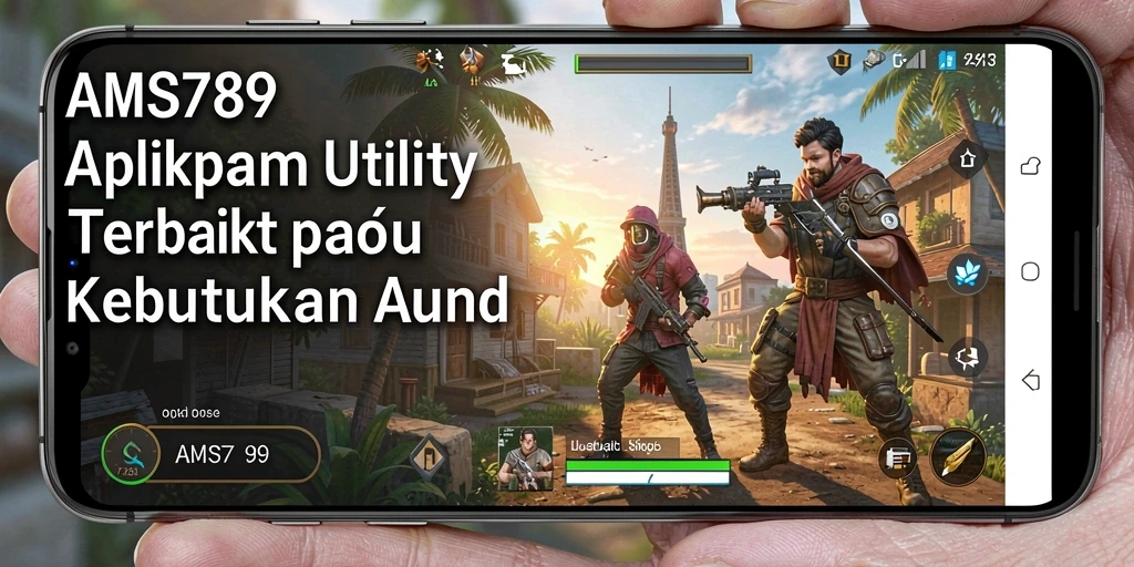 Screenshot AMS789 menampilkan tampilan antarmuka aplikasi Utility yang intuitif.