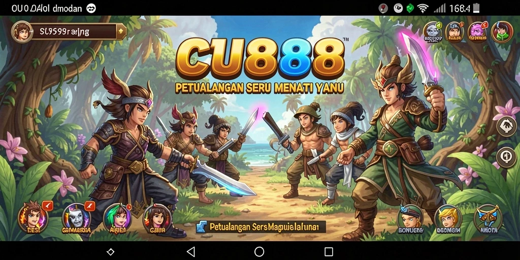Gameplay CU888 yang menegangkan dan grafis menawan.