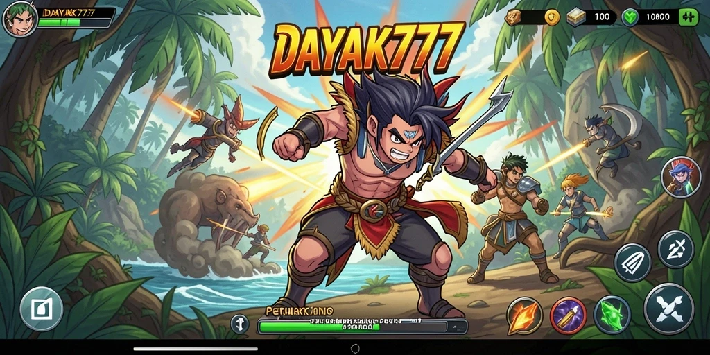 Tampilan menarik dari gameplay DAYAK777 yang menampilkan aksi seru.