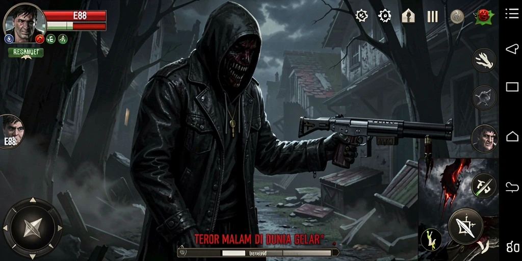 Gameplay E88 menghadirkan ketegangan luar biasa dalam suasana horor.