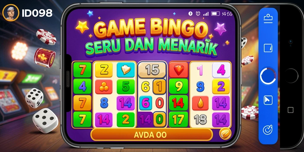 Tampilan menarik dari gameplay Bingo ID098 penuh aksi dan keseruan.