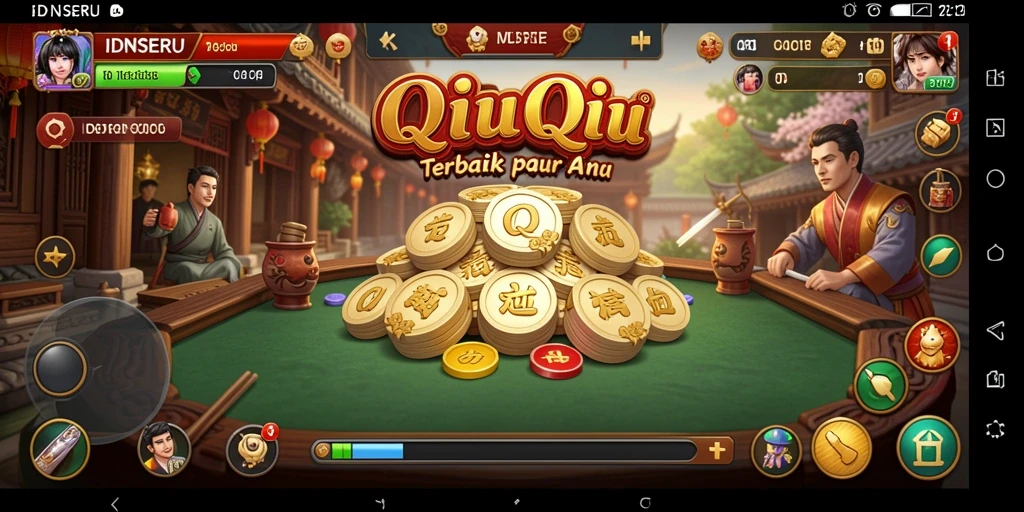 Tampilan gameplay seru di IDNSERU yang penuh strategi.
