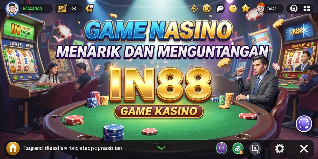 Tampilan gameplay Kasino yang menarik dan penuh aksi.