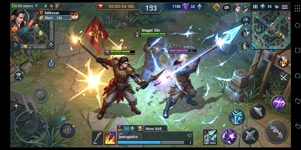 Tampilan menakjubkan dari gameplay SLG NX303 yang penuh strategi.