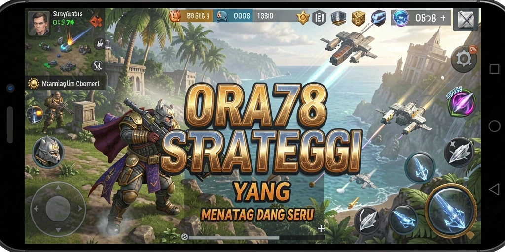 Screenshot gameplay ORA78 menampilkan aksi strategi yang mendebarkan.