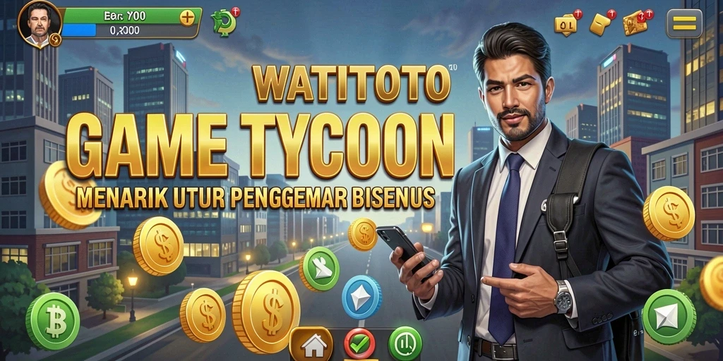 Tampilan gameplay WATITOTO yang menarik di dunia Tycoon.